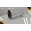 Bec de baignoire à fixation murale 5-1 / 4 "avec inverseur avant-87776255
