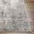 Rectangle Abstract Machine Woven Polypropylene/Polyester Area Rug in Gray/Beige/Taupe-1963855751