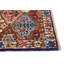 Tapis oriental rouge 4 x 5 One-of-a-Kind Tribal