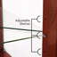 Armoire de coin avec lumières-851213366