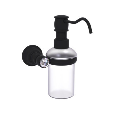 Distributeur de savon mural en cristal Gavin