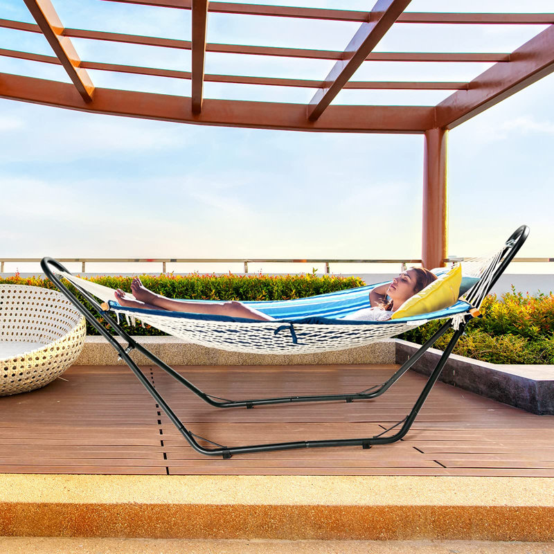 Atrina Iron Hammock Chair Stand