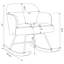 Chaise berçante rembourrée Valera-129948621-129948622