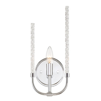 Shellson Steel Armed Sconce