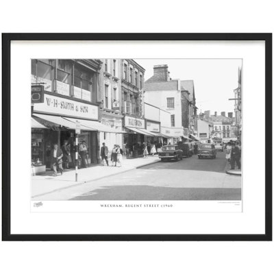 Wrexham, Regent Street C1960 by Francis Frith - Single Picture Frame Print