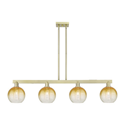 Brookhaven Globe - 4 Light Stem Hung Island Light