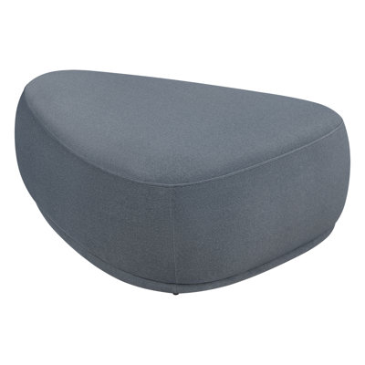 Adna 44'' Triangular Upholstered Ottoman