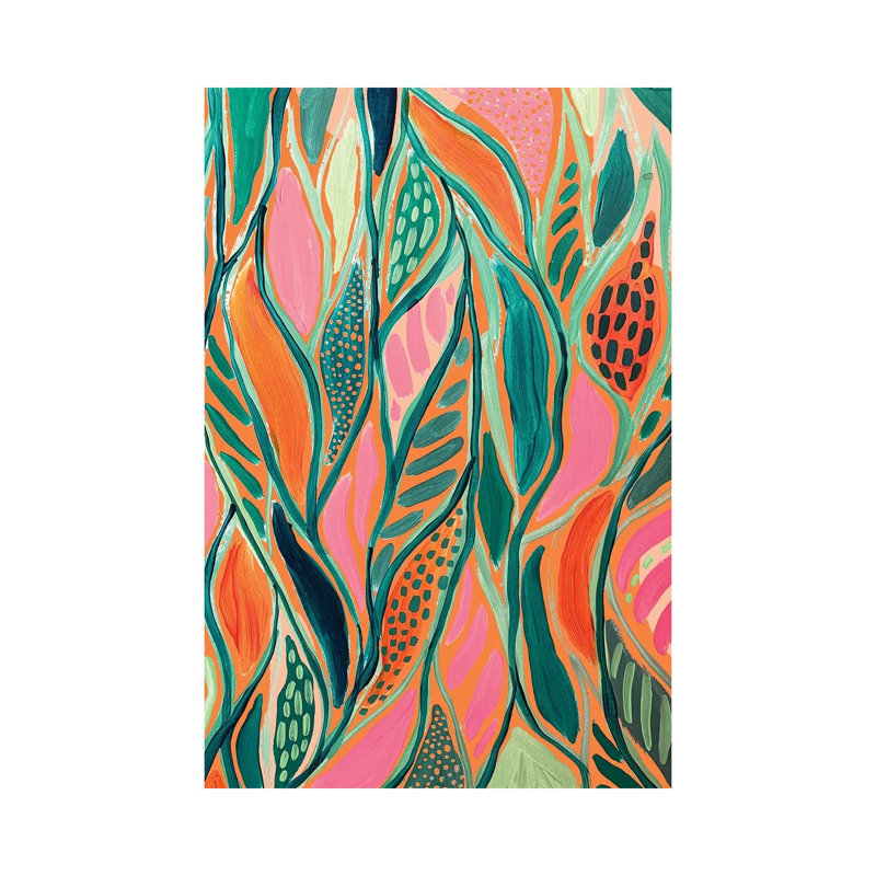 Abstract IV by EttaVee - Painting on Canvas, 66.04 cm H x 45.72 cm W x 1.91 cm D, Wrapped Canvas