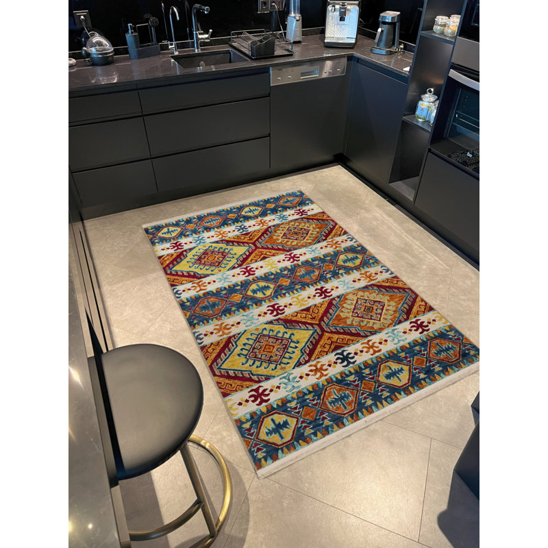 Tapis intérieur / extérieur Sachi, Rectangle 4 pi 11 po x 8 pi 2 po