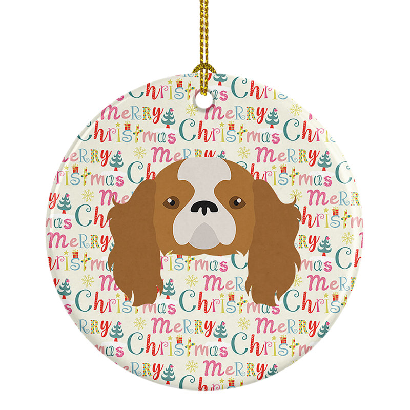 Ornement suspendu Blenheim Cavalier King Charles Spaniel