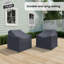 Housses pour chaises longues d'extérieur Jerimya