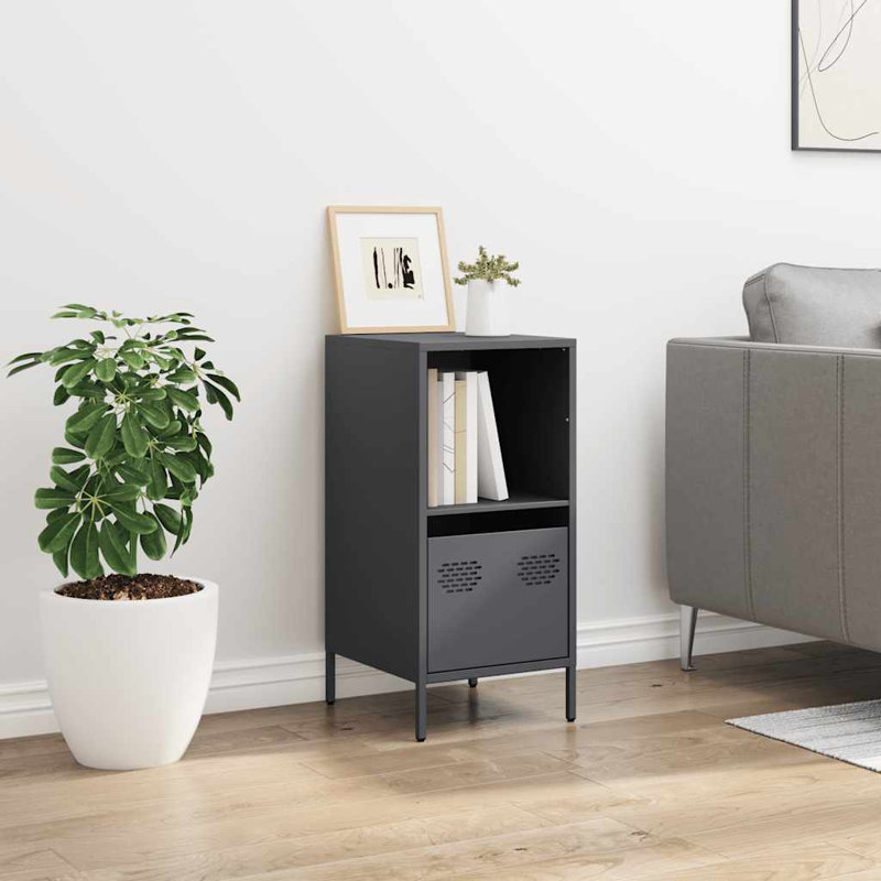 Selorm Storage Cabinet, Anthracite