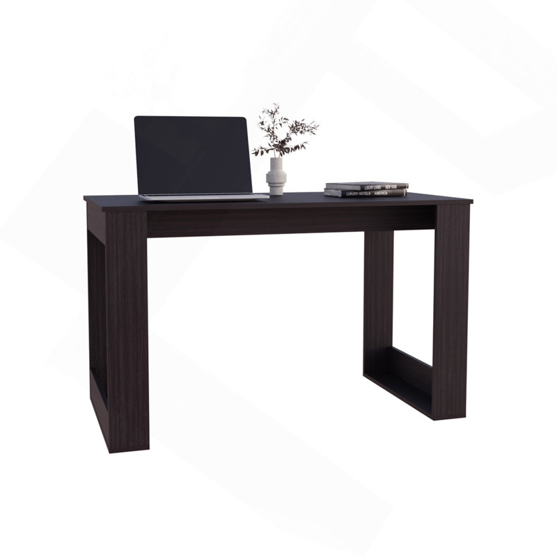 Bureau d'écriture 120, bureau à domicile, noir, Black