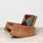 Solid wood cotton and linen rocking chair