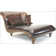 Leather Chaise Lounge