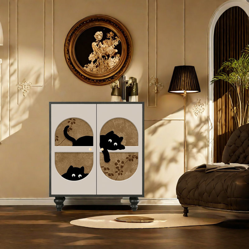 17 Pair Shoe Storage Cabinet, Ash