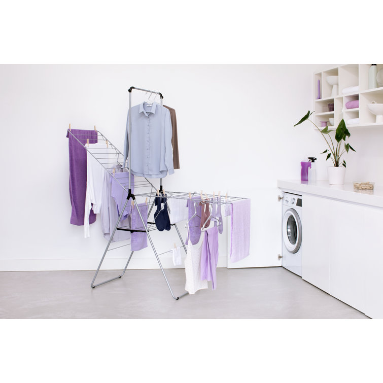 Brabantia Hangon 25 m Folding Drying Rack with Rod