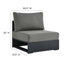Canapé modulaire d'extérieur en U avec coussins de 132 po Modway Tahoe-95616628