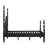 Rosalie Black Ash King Bed-443783895-443783893