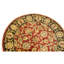 High-Quality Hand-Knotted Red And Black Area Rug