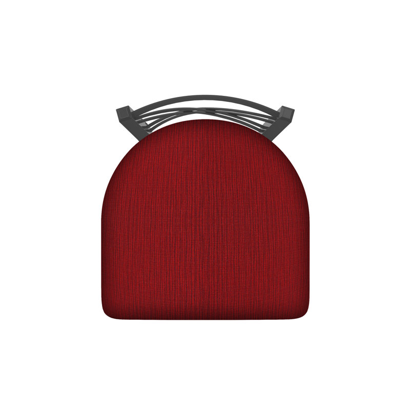XL 820 Catalina Stool, Pewter, Fabric-Graph Ruby, Bar Stool (36” Seat Height)