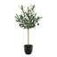 Petit olivier artificiel en pot 24 po