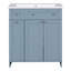Meuble-lavabo 30 po avec lavabo en céramique-454334104