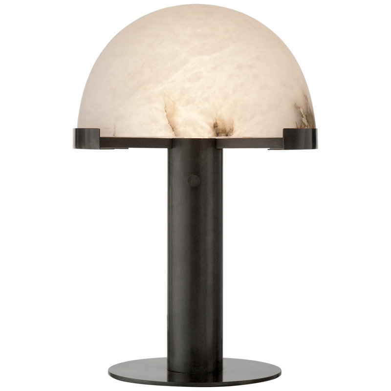 Kelly Wearstler Melange Table Lamp, Bronze, 18" H x 12.25" W x 12.25" D
