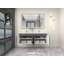 Ensemble de meuble-lavabo double mural Romer-734942757