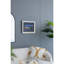 Art mural rectangulaire 19,5 "x 15,5" avec cadre, décoration pour le bureau de la chambre à coucher du salon