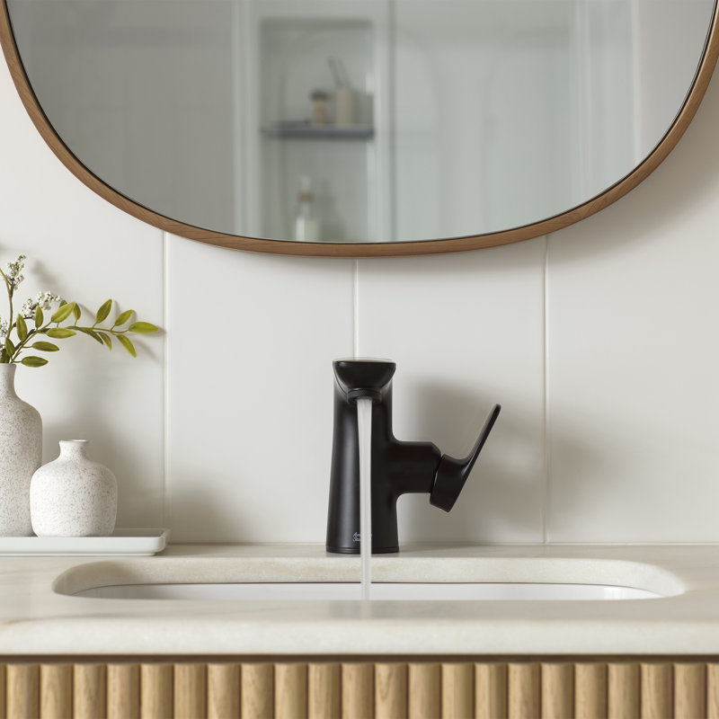 Monobloc coulissant avec drain Aspirations, Noir mat