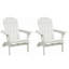 Ensemble de 2 chaises Adirondack d'extérieur Abril-1033402940