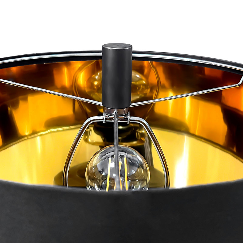 Ensemble de lampe de table 25 po avec veilleuse et ports USB Louann