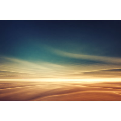Fantasy desert landscape 1 Piece Wrapped Canvas Wall Art