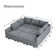 Larchmere Modular Sectional Sofa U Shaped Sofa Couch With Storage Ottoman