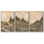 Hillside Walking Path I, ensemble de 3 toiles encadrées sur toile-97792166-97792167