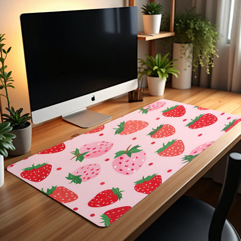 Polyester Desk Pad, 31.5x15.5
