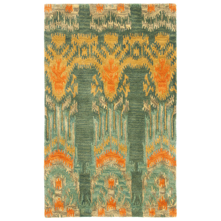 Kline Hand Tufted Wool Oriental Rug