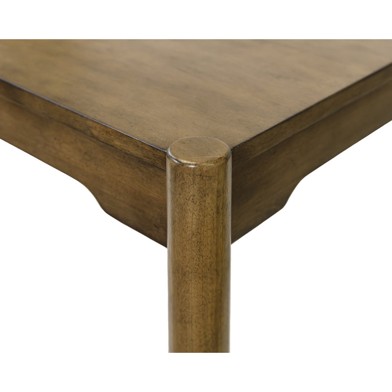 Najni Modern Wood Counter Height Square Kitchen Table, Dining Surface, Brown