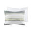 Courtepointe 6 pièces avec coussins décoratifs, impression tranquille pour une chambre à coucher paisible. Pièces de tissu en microfibre. Motif confortable et-116011772-116011773