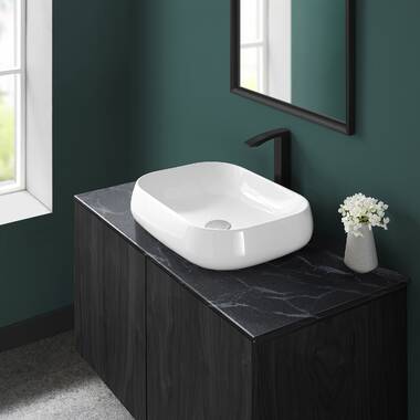 Swiss Madison Château Glossy White Ceramic Rectangular Wall Mount Bathroom  Sink & Reviews