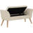 Keltron Polyester Upholstered Storage Bench-2031221898