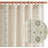 Linen Blend Embroidered Floral Farmhouse Curtains Curtains for Bedroom-848211101-847740935