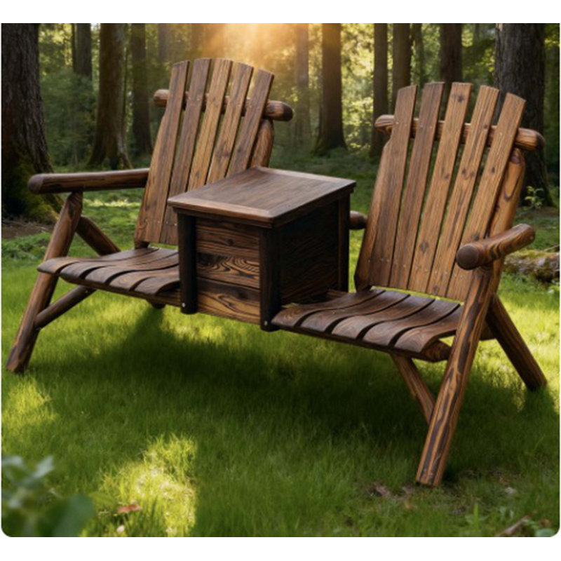 Causeuse double Adirondack