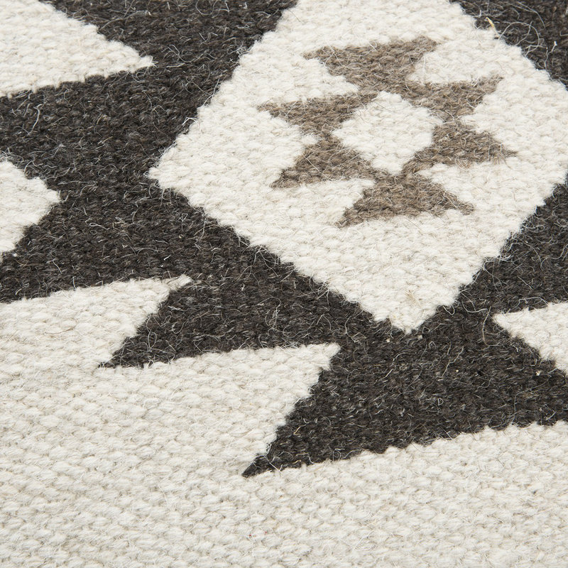  Housse de coussin carré en coton, Naturel, 22" x 22"