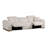 Yaleni Upholstered 116'' Power Reclining Sofa