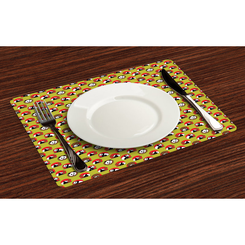 Polyester Animals/Nature Rectangle Placemat
