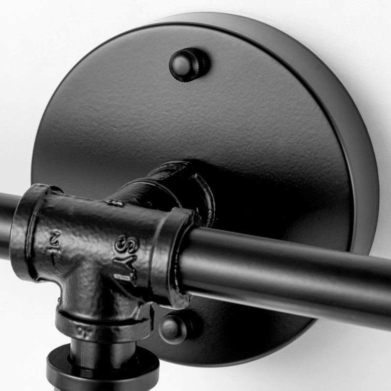 Jareal 3-Light Industrial Vanity Light