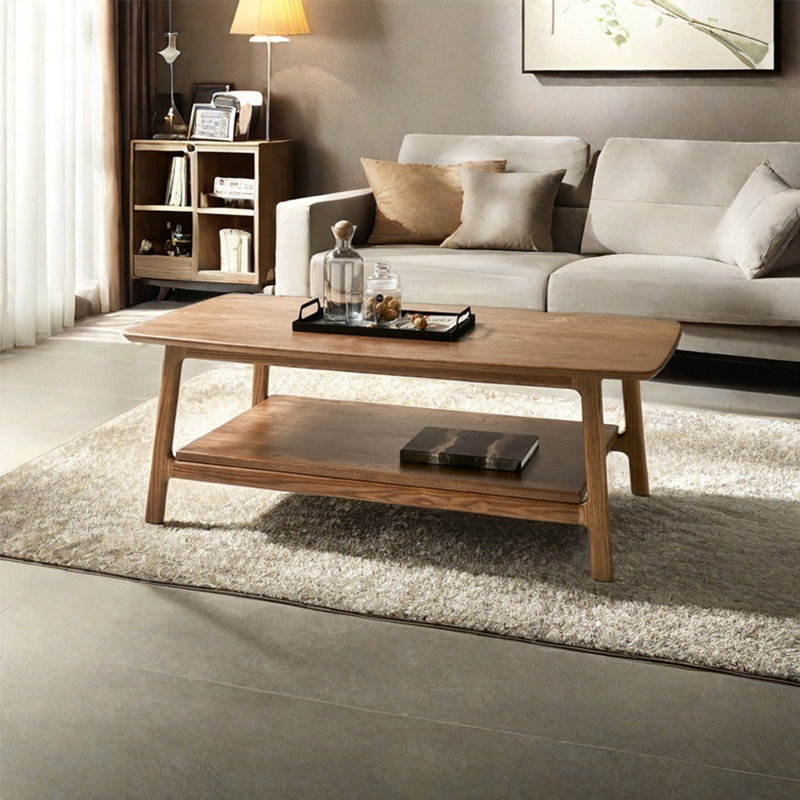 All solid wood modern simple coffee table