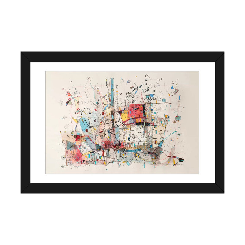 Voyage by Rebecca Moy - Gallery-Wrapped Canvas Giclée, 24" H x 32" W x 1" D, Black Framed Fine Art Paper, White